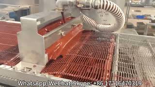 LST batch tempering machine with 400mm enrobing part [upl. by Eelatan]