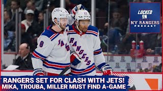 Rangers MUST find their Agame for clash with Jets Statements needed from Mika Trouba Miller [upl. by Jaal]