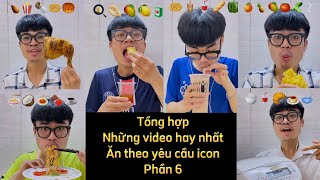 Thử thách ăn uống theo yêu cầu icon  Tổng hợp những video hay nhất food foodchallenge tiktok [upl. by Fakieh]