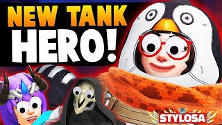 Overwatch  NEW TANK HERO Reaper can FLY BRIG SUPER BUFFED Experimental Update [upl. by Moreta]