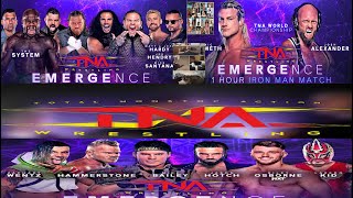 RedRight Restling Recap amp ReviewTNA Emergence 2024 [upl. by Asilrak]