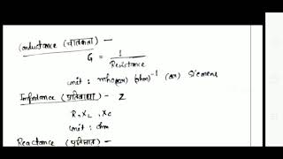 Definition of Conductance Susceptance Admittance Impedance and their units by Rupam Srivastava [upl. by Adniled]