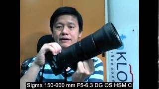 Sigma 150600mm F563 DG OS HSM C ภาษาไทย 13 [upl. by Svensen]