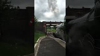 Gloucestershire and Warwickshire Railway with 7903 Foremarke Hall steamlocomotive steamengine [upl. by Dlanor]