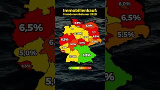 Grunderwerbsteuer der Bundesländer 2023 [upl. by Indnahc]