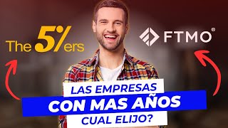 FTMO o THE5ERS Cual Empresa de Fondeo ELEGIR  Comparativa trading challenge forextrading ftmo [upl. by Amaty]