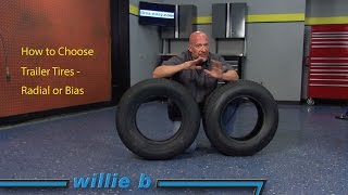 How To Choose Trailer Tires  Radial or Bias [upl. by Nylsirhc]