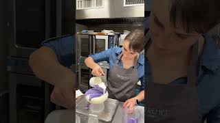 Mirror Glaze Cake class  marble glazing technique at AnnTrement Cake NYC [upl. by Anitsirt]