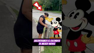 Encontramos el escondite de Mickey mouse 😱😱 [upl. by Anitroc]