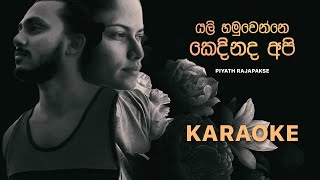 Piyath Rajapakse  Yali Hamuwenne Kedhinadha Api Instrumental Chords and Lyrics [upl. by Kristy]