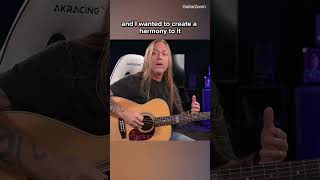 Acoustic Guitar Harmonies stevestine guitarzoom guitarlesson stevestineguitar guitarist [upl. by Ahsinak425]