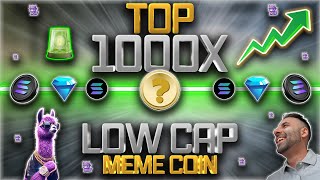 TOP 1000X POTENTIAL LOW CAP MEMECOIN GEM I AM BUYING THIS DIP UNDERVALUED SECRET ALTCOIN SOLPACA [upl. by Deming669]