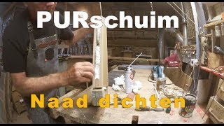 Timmertip 879 PUR schuim [upl. by Tnahsin517]