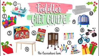 Toddler Gift Guide  10 Best Toys for Toddlers  Christmas Gift Ideas  Christmas 2020 [upl. by Shanleigh]