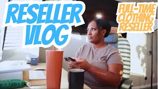 RESELLER VLOG so many issues goodwill outlet sourcing amp fast flips running errands  more [upl. by Raybourne]