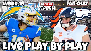 Los Angeles Chargers vs Denver Broncos Live Stream Week 16 [upl. by Noemis]