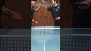 We Both Served the Unreturnable Backspin Table Tennis Serve [upl. by Mcnair]