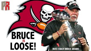 Bucs Talk With Tampa Bay HC Bruce Arians [upl. by Nevada810]