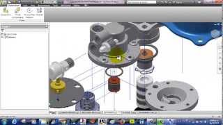 Componentes de un Proyecto Real en Autodesk Inventor 2013 [upl. by Emeric]