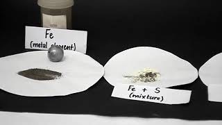 Elements Mixtures Compounds  Example [upl. by Sherm]