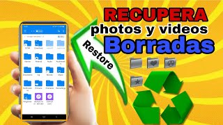 COMO RECUPERAR FOTOS  VIDEOS Y ARCHIVOS ELIMINADOS DE MI CELULAR Y LA PAPELERA 2024 [upl. by Neehahs]