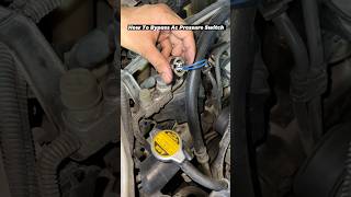 How To Bypass Ac Pressure Switch Easy bypass pressureswitch shorts [upl. by Chrissie]