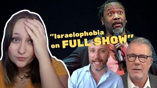 Rightoids are MAD at Reginald D Hunter over Israel jokes [upl. by Reffotsirhc]