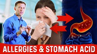 How do Allergies Start – Stomach Acid amp Allergies Explained by DrBerg [upl. by Marcie]