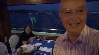 Bosphorus Dinner Cruise  Istanbul 36th Wedding Anniversary [upl. by Euphemie]