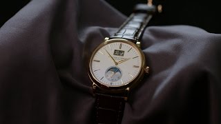 Anthony de Haas director of product development about the SAXONIA MOON PHASE [upl. by Ahgiela]