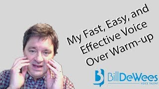 My Fast Easy and Effective Voice Over Warmup [upl. by Katrina946]