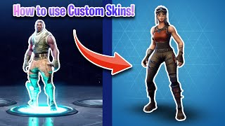 How to use custom clientsided skins in OG Fortnite PAK Tutorial [upl. by Iasi]