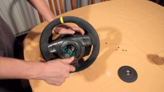 How to open a Fanatec wheel GT3 RS GT2 [upl. by Leibarg]