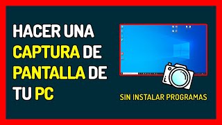 Cómo hacer una Captura de Pantalla en PC 📸 Windows 10 y 11 💻 Combinación de Teclas de Tu Ordenador [upl. by Imeka175]