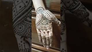 Simple henna design ♥️♥️hennasimpledesignshortsyoutube [upl. by Bywaters]