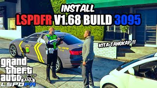 CARA INSTALL MOD POLISI LSPDFR GTA 5 V168 BUILD 3095 CHOP SHOP GTA 5 LSPDFR [upl. by Briney]