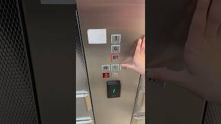 Riding a Schindler elevator lift at Coles Brisbane lift lifts elevator elevators [upl. by Riccio]