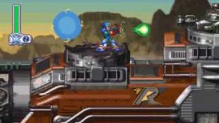 Rockman X4 PSX  Part 06 quotXquot  Military Train Area  Volcano Area [upl. by Niven]