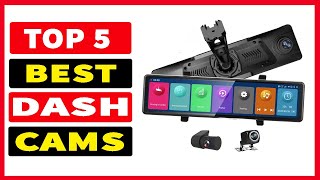 Top 5 Best Mirror Dash Cams 2024 [upl. by Ilyssa]