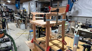 Making a Counter Height Chair Part 3 [upl. by Minda]