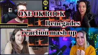 ONE OK ROCK Renegades Reaction Mash Up [upl. by Ardnauqal739]