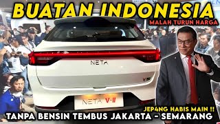 AKHIRNYA‼ MOBIL BUATAN INDONESIA HARGA MURAH 200 JUTA RESMI DIJUAL  PAKAI BATERAI LOKAL PULA 🇮🇩 [upl. by Eivad919]