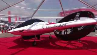 AgustaWestland Project Zero styled by Bertone [upl. by Ahsienahs400]