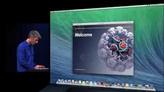 WWDC 2013 Maps Calendar and iBook for OS X Mavericks Demo [upl. by Conal]