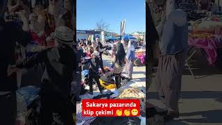 Sakarya pazarında klip çekimi 😁 [upl. by Aliak]