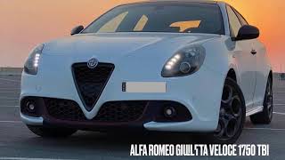 FASTEST 2019 Alfa Romeo Giulietta Veloce 1750 TBI Acceleration  0276 Kmh [upl. by Atazroglam]