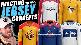 NHL Hockey Jersey Concepts [upl. by Aeikan]