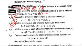 Show that the set of rational numbers is an abelian group under addition  Group Theory  Farhan [upl. by Bevan409]