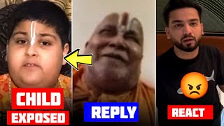 BADLY EXPOSED Abhinav Arora REPLY Swami Rambhadracharya ji 😳  Elvis Yadav [upl. by Kinelski490]