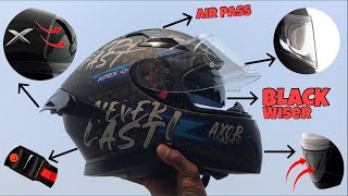 Best Helmet Under ₹5000  Best Axor Apex Helmet helmet axor axorhelmets [upl. by Stoffel]